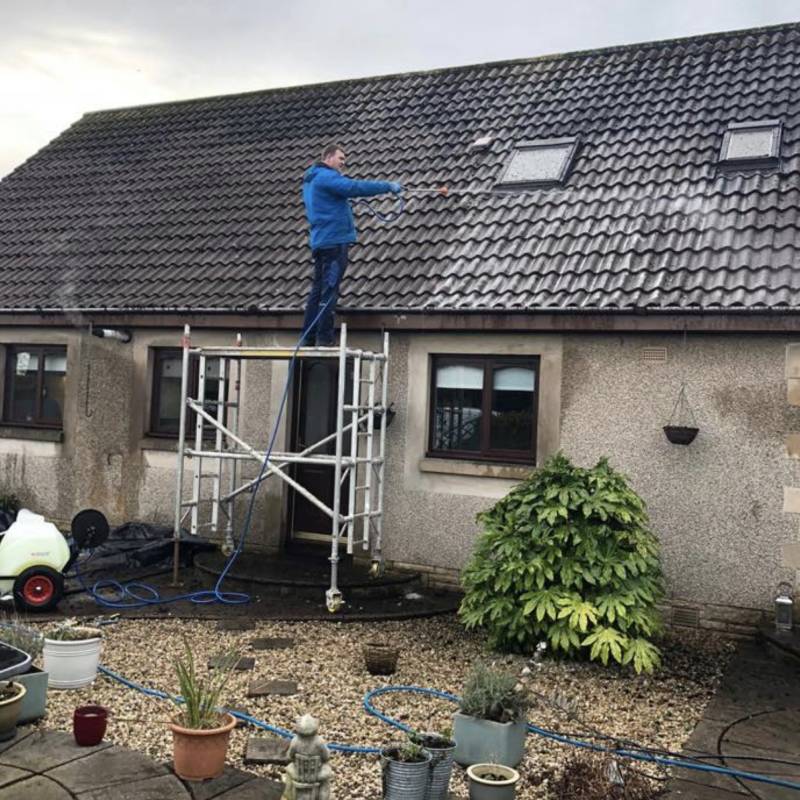 Roof Cleaning Services fromn Exterior Cleaning Services Ltd in Dunfermline