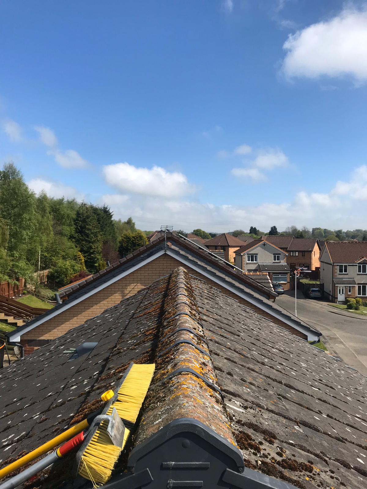 Roof Cleaning Services fromn Exterior Cleaning Services Ltd in Dunfermline